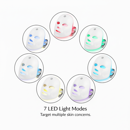 7 LED Light Modes 100x100