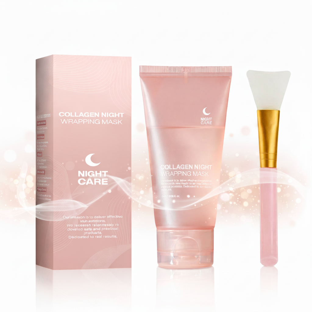 Collagen Night Wrapping Mask-Free Brush included