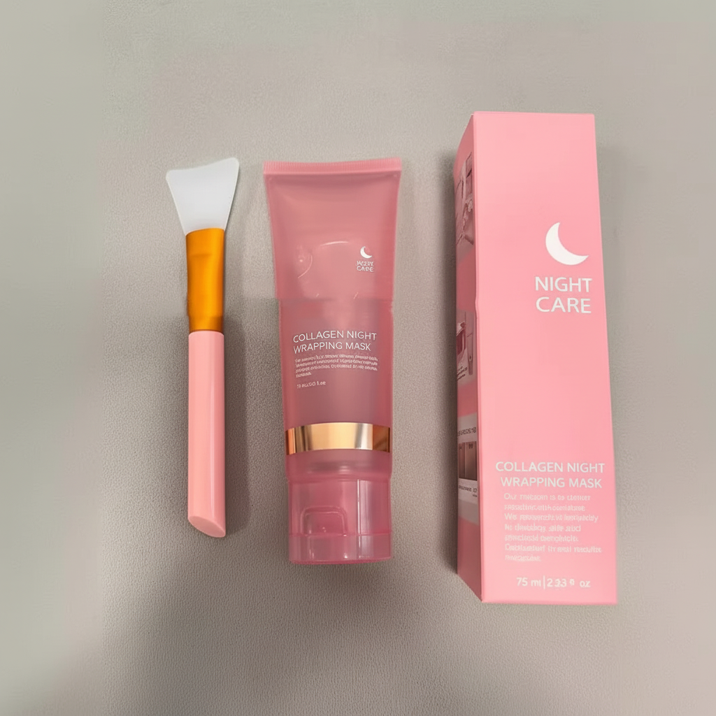 Collagen Night Wrapping Mask-Free Brush included